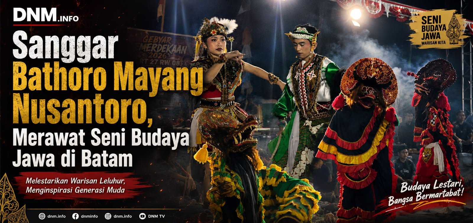 Sanggar Bathoro Mayang Nusantoro, Merawat Seni Budaya Jawa di Batam