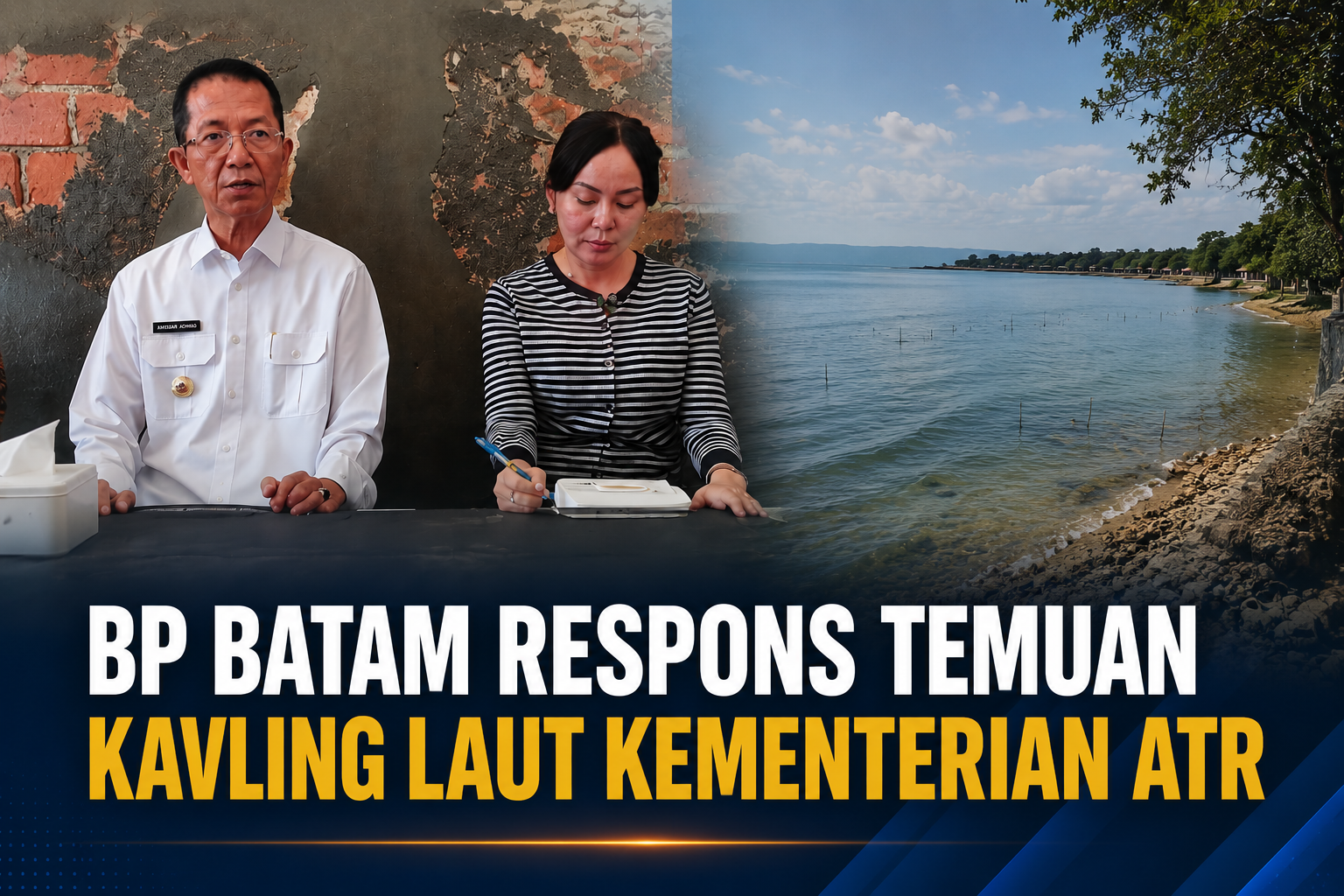 BP Batam Respons Temuan Kavling Laut Kementerian ATR/BPN, Pilih Jalur Persuasif untuk Penataan Alokasi