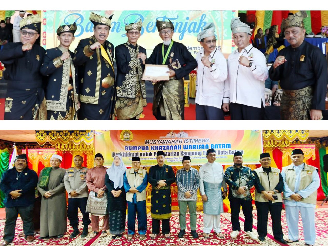 JANGAN MEMUTARBALIKKAN SEJARAH!. LAM DAN RKWB ADALAH RUJUKAN RESMI PERJUANGAN KAMPUNG TUA DI KOTA BATAM